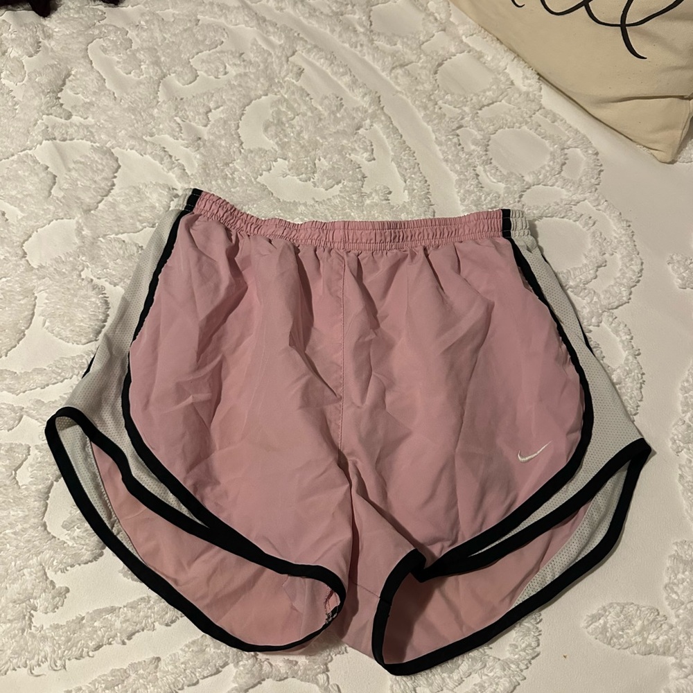 Nike Pink Athletic Shorts Lightweight Dolphin Cut